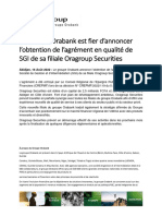 CP Agrément Oragroup Securities 16082022