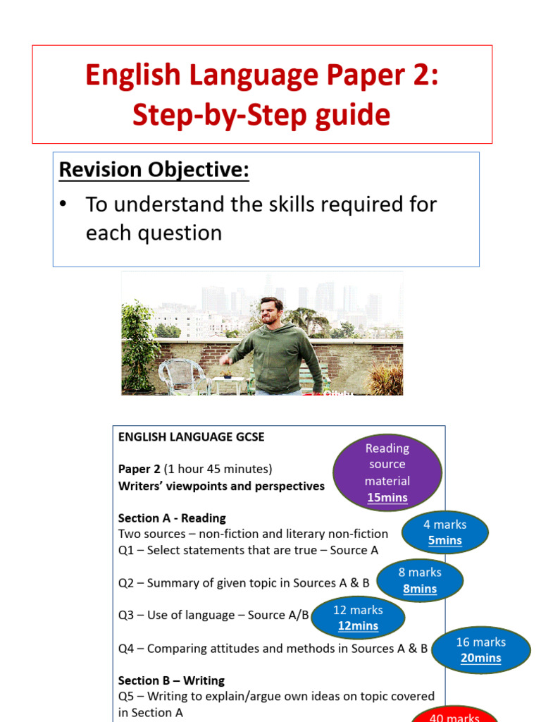 Language Paper 2 - Step by Step Guide | PDF | Ellipsis | Argument