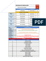 Programa de Predicación Octubre - Semana 3