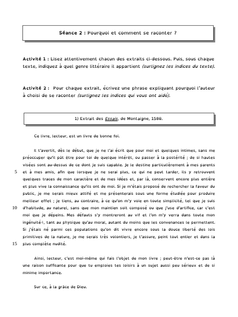 s2 - Textes Supports Activites | PDF