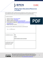 1.4 Identifying Open Educational Resources Related To Culture Template - 9.6.22