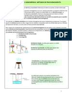 Mezclas Homogeneas. Fraccionamiento