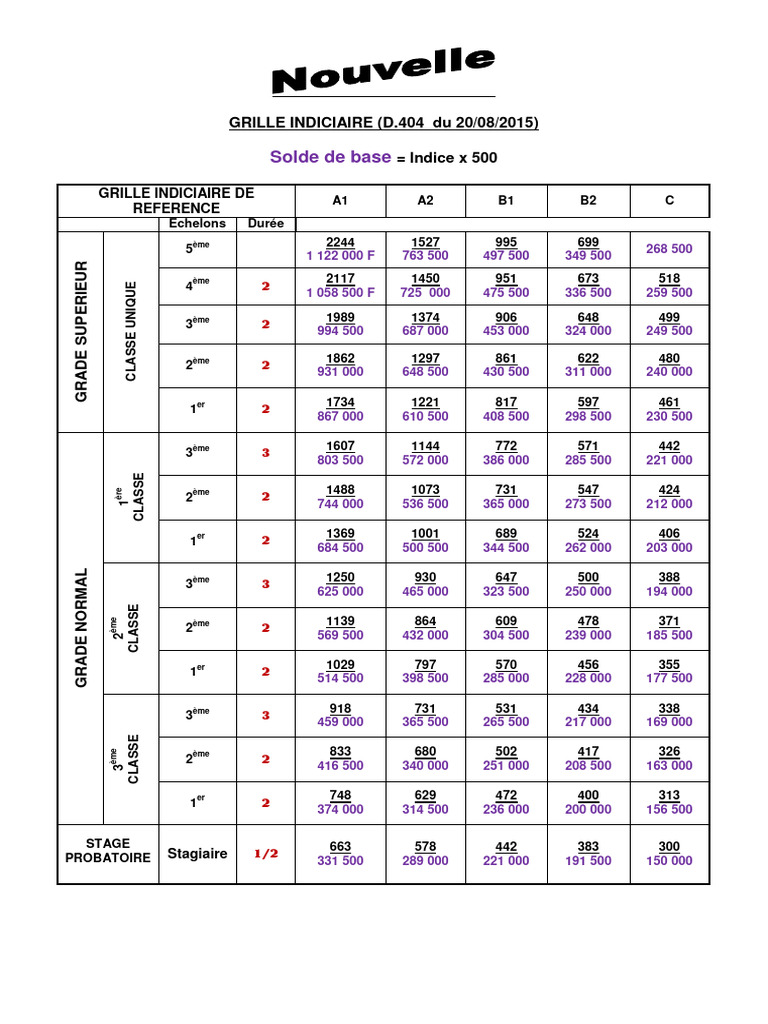 Grille Indiciaire VF PDF