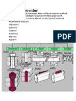Spoje Rozebíratelné