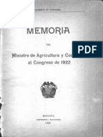 Ministro de Agriculfura Comercio Al Congreso: Bogota