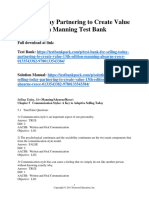 Selling Today Partnering To Create Value 13th Edition Manning Test Bank 1