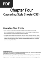 Chapter 4 Css