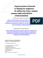 Engineering Economics Financial Decision Making For Engineers Canadian 6th Edition Fraser Test Bank 1
