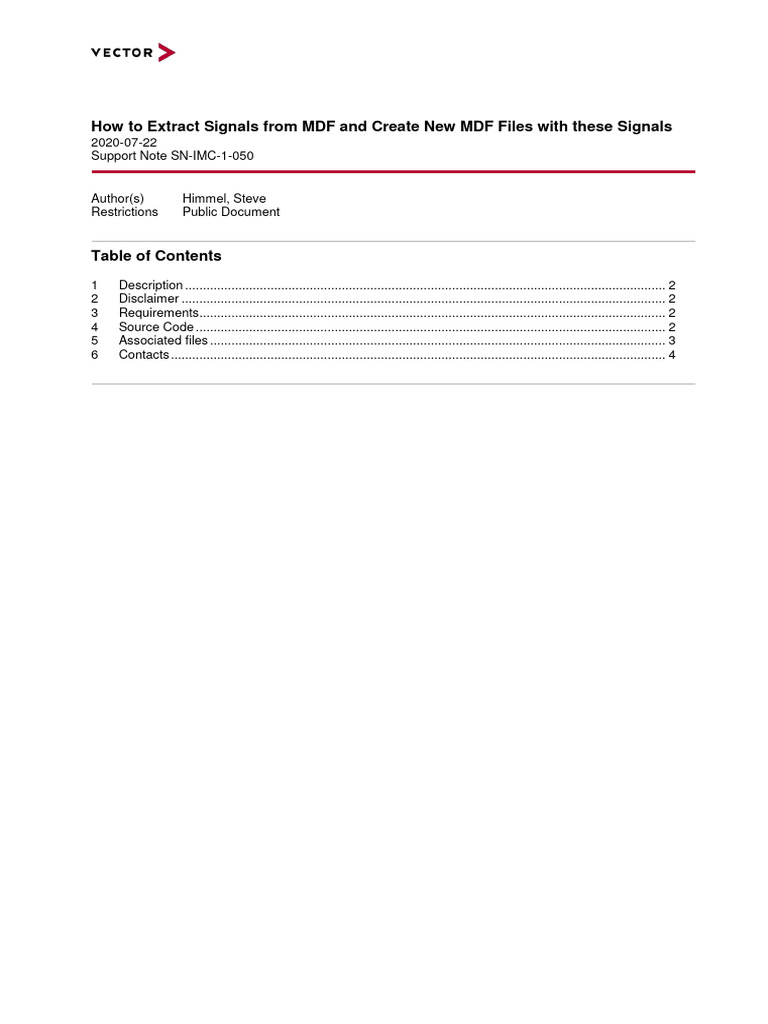 SNIMC1050 How To Extract Signals From MDF and Create New MDF Files PDF