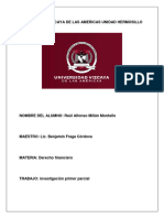 Tarea Primer Parcial Derecho Fiscal