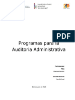 Auditoria Julio