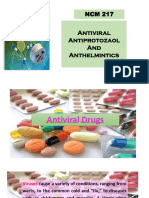 D. Antiviral Antiprotozoal Antihilmentics