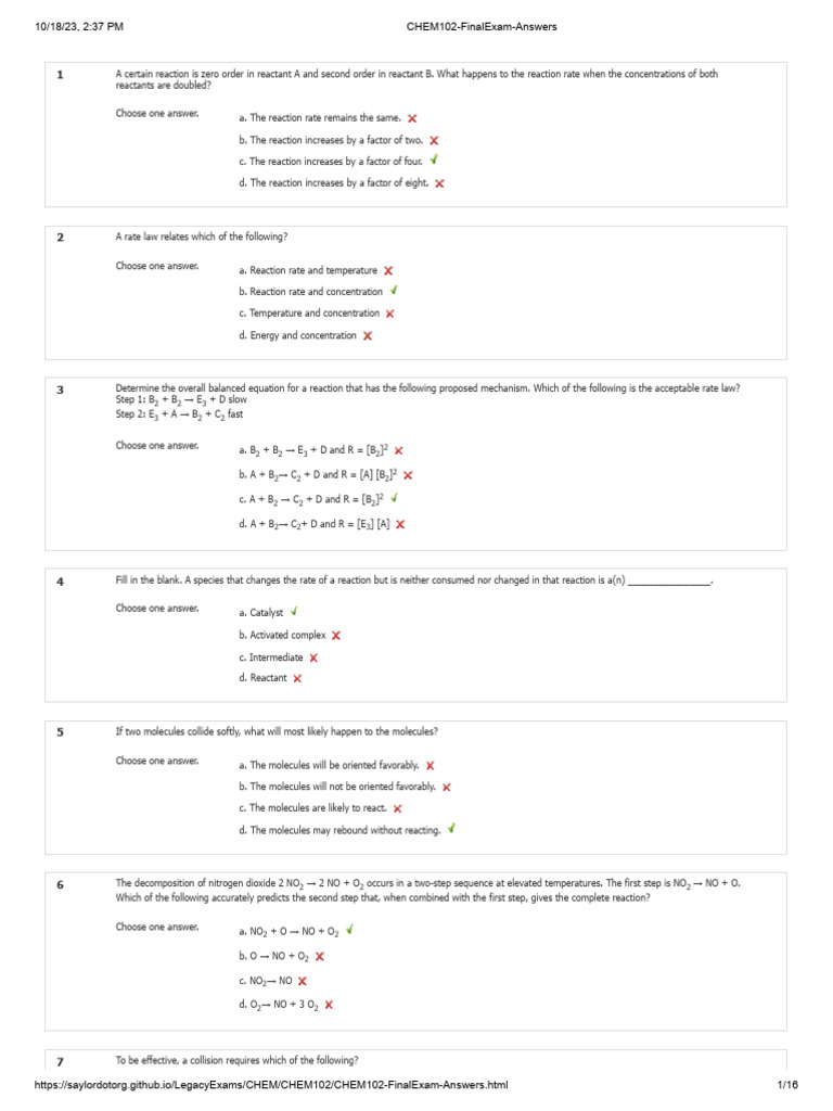 Chem102 Guide Pdf Radioactive Decay Reaction Rate