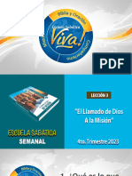 PREGUNTAS LECCIÓN 3 - 4T - El Llamado de Dios A La Misión