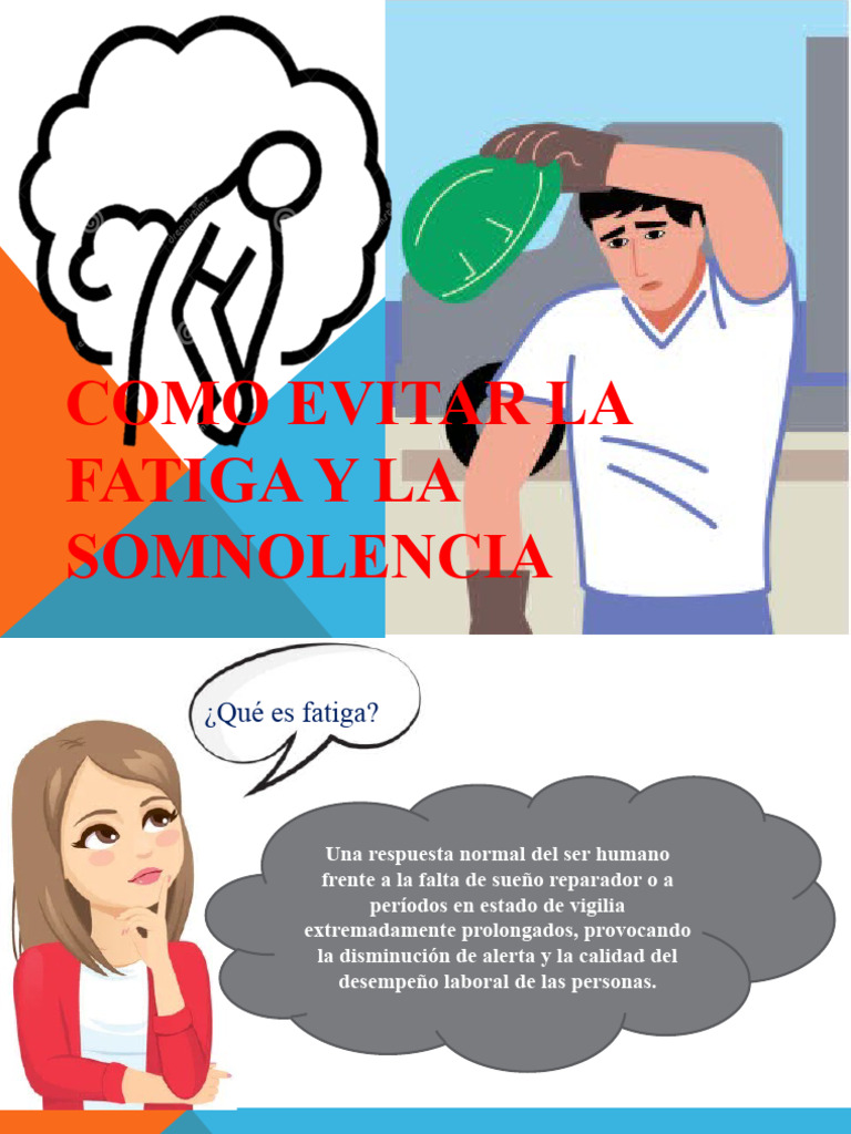 Fatiga y La Somnolencia | PDF | Dormir | Depresión (estado de ánimo)