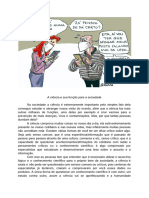 Ciência e Sua Importância para A Sociedade - Dissertação 4° Parte - Thalles Henrique Pereira Cruz