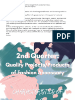 Lesson 1 - Quality Projects Products of Fashion Accessory