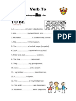 Verb To Be - 3º Grade Homework