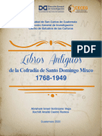 Libros Antiguos: de La Cofradía de Santo Domingo Mixco