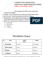 Hasil Rapat Koordinasi KKMI Kec. Kopang