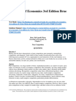 Essentials of Economics 3rd Edition Brue Solutions Manual 1