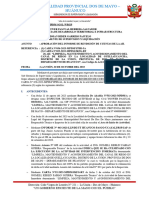 Informe #033-2023-SGSL - Aprobación Del Informe de Rendición de Cuentas de La Aii.