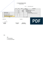 Format Permintaan Anggaran PT. KPE
