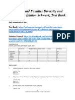 Marriages and Families Diversity and Change 8th Edition Schwartz Test Bank 1