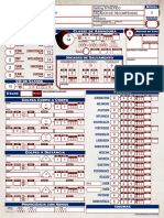 Ficha Pistoleiro Pronta Pf2e