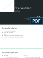 Kuliah 00 - Pengantar Perkuliahan Struktur Data