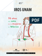 SuplementoLibrosUNAM 70AñosdelvotodelasmujeresenMéxico Marzo2023