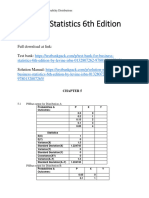 Business Statistics 6th Edition Levine Solutions Manual 1