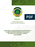 Guía para La Realizac Entrevistas y Elaboración de Informes Policiales en Casos de Violencia Contra Las Mujeres