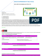 EdA #08 5 ° Y 6° GRADO - DANTE