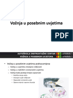 10.0. Vožnja U Posebnim Uvjetima