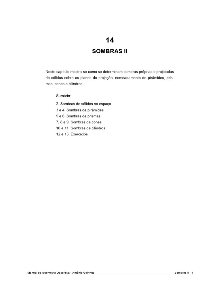sombras-ii-sum-rio-manual-de-geometria-descritiva-ant-nio-galrinho