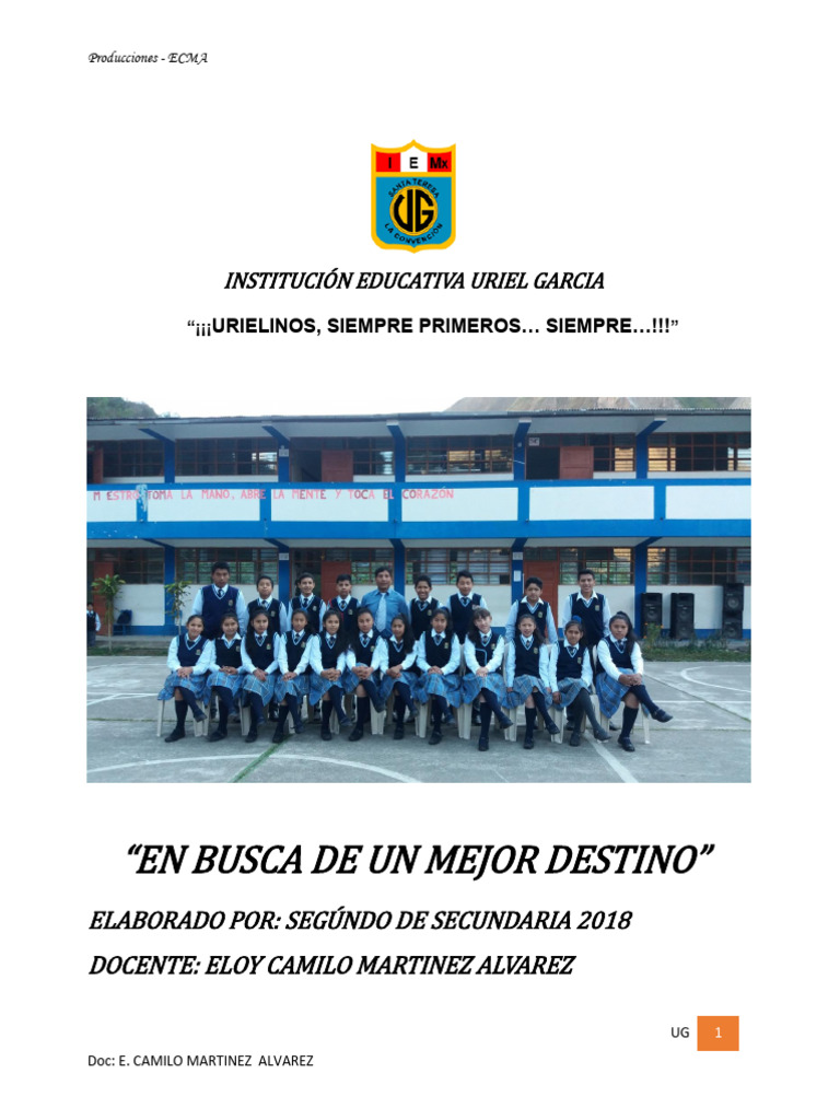 Biografias 2018 - Uriel Garcia Quillabamaba Camilo | PDF | Determinismo |  Caballos, image size:768x1024