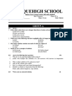 Chemistry T1 9th C Chapter 2 1st Half