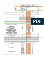 Wind Load Data Sheet For RCC & STRL Steel in STAAD & ETABS