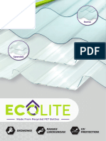 Ecolite Brochure Atap Terbuat Dari Botol Pet Id
