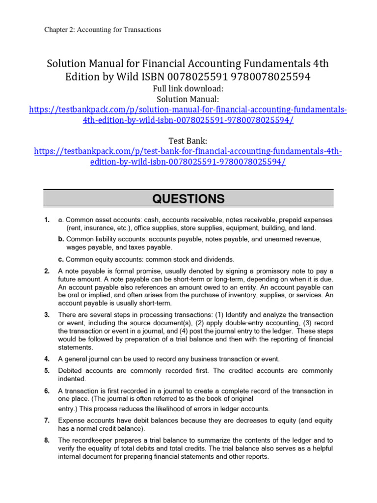 Accounting Transactions Guide | PDF | Debits And Credits | Money