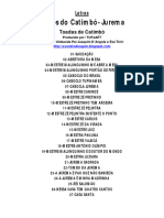 Raízes Do Catimbó-Jurema - Toadas de Catimbó - Letras