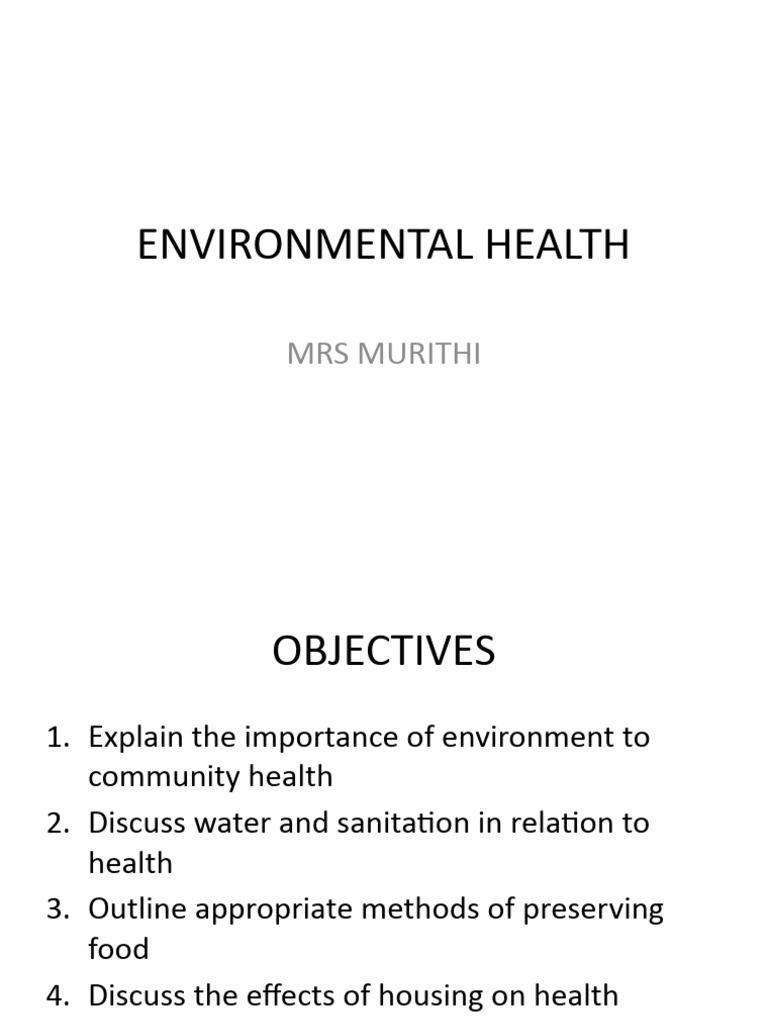ENVIRONMENTAL HEALTH FROM GLOBAL TO LOCAL PDF visual data 5