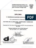 Constancias y Diplomas CGRQ