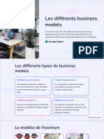 Les Différents Business Models: by Najlae Alalawi