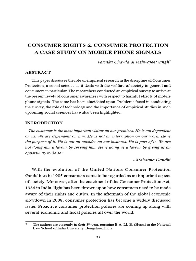 Consumer rights consumer protection pdf