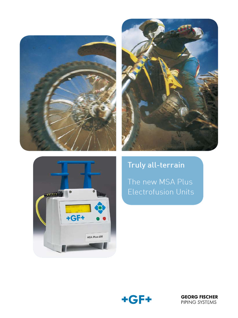 Brochure - The New MSA Plus Electrofusion Units | PDF