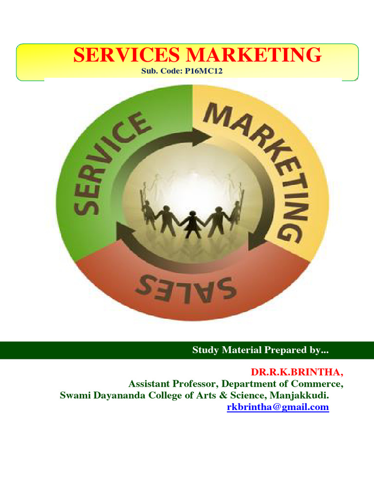 Services Marketing Overview and Insights | PDF