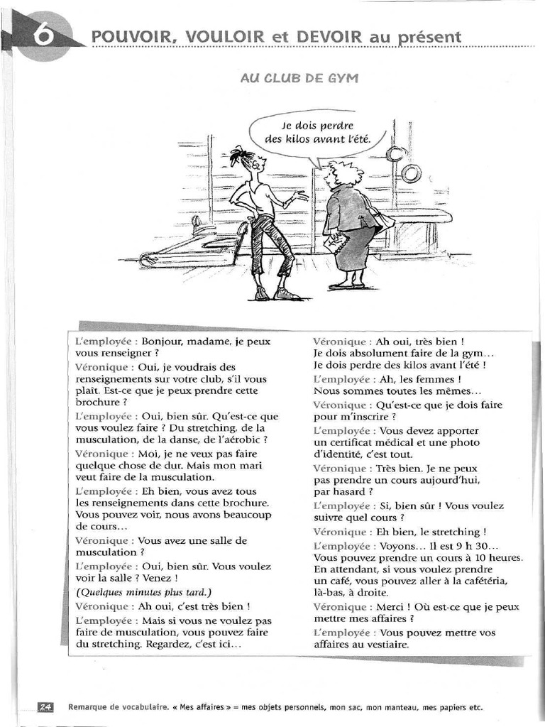 Grammaire en Dialogues (GD) - Extrait | PDF