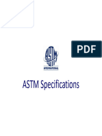 ASTM Specifications